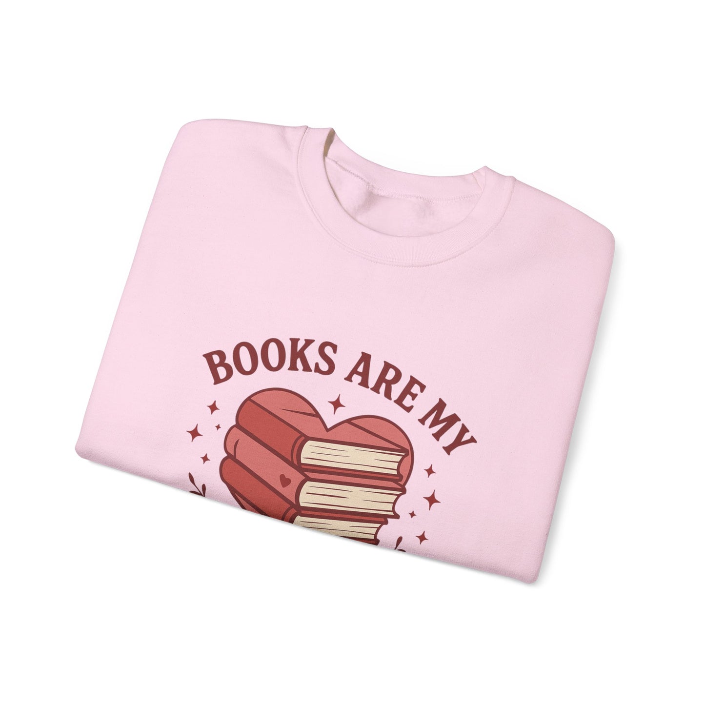 Books are my love language crewneck