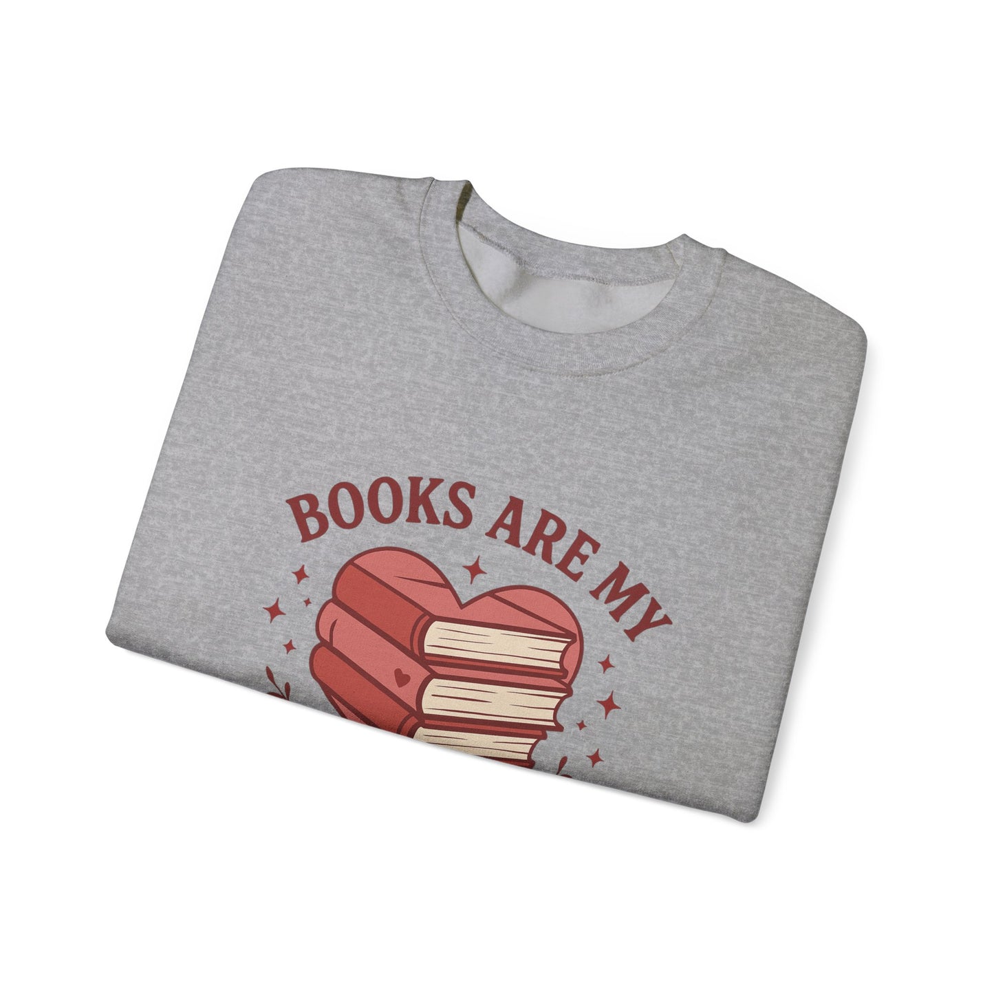 Books are my love language crewneck