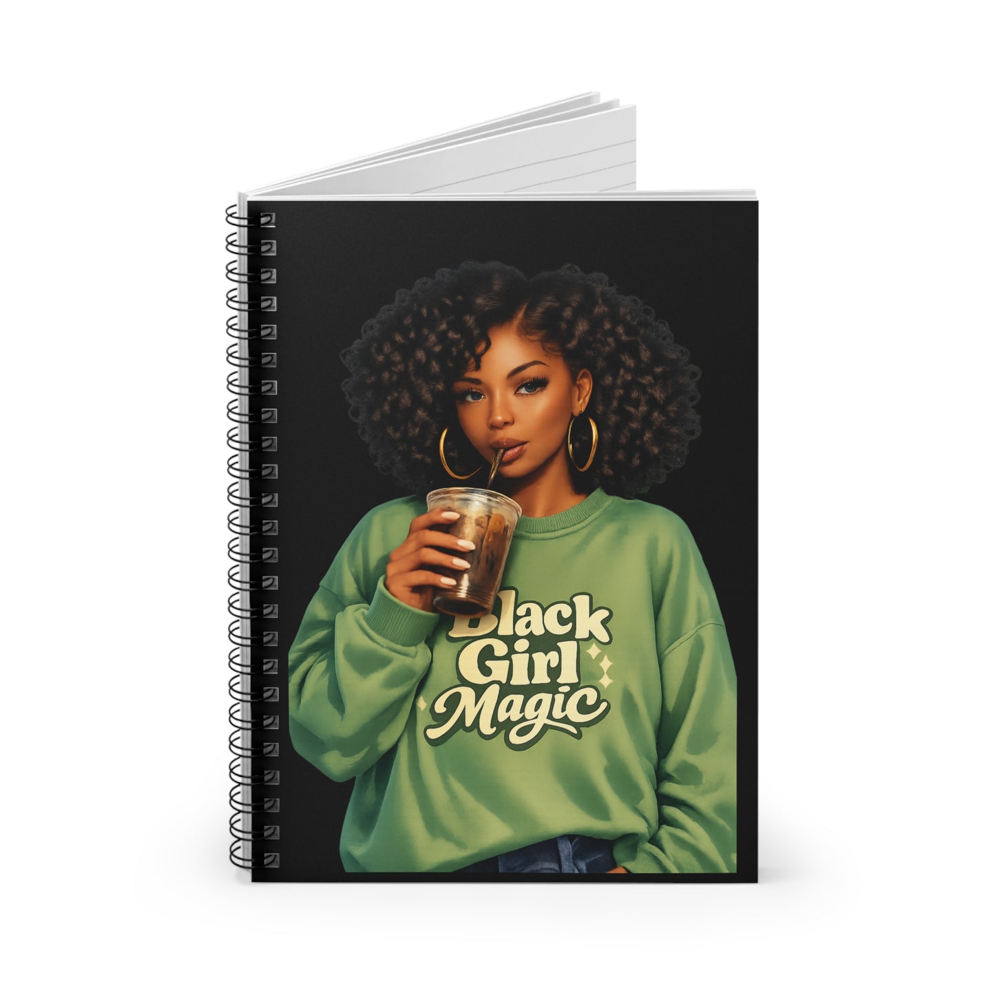 "Black Girl Magic"  Spiral Journal