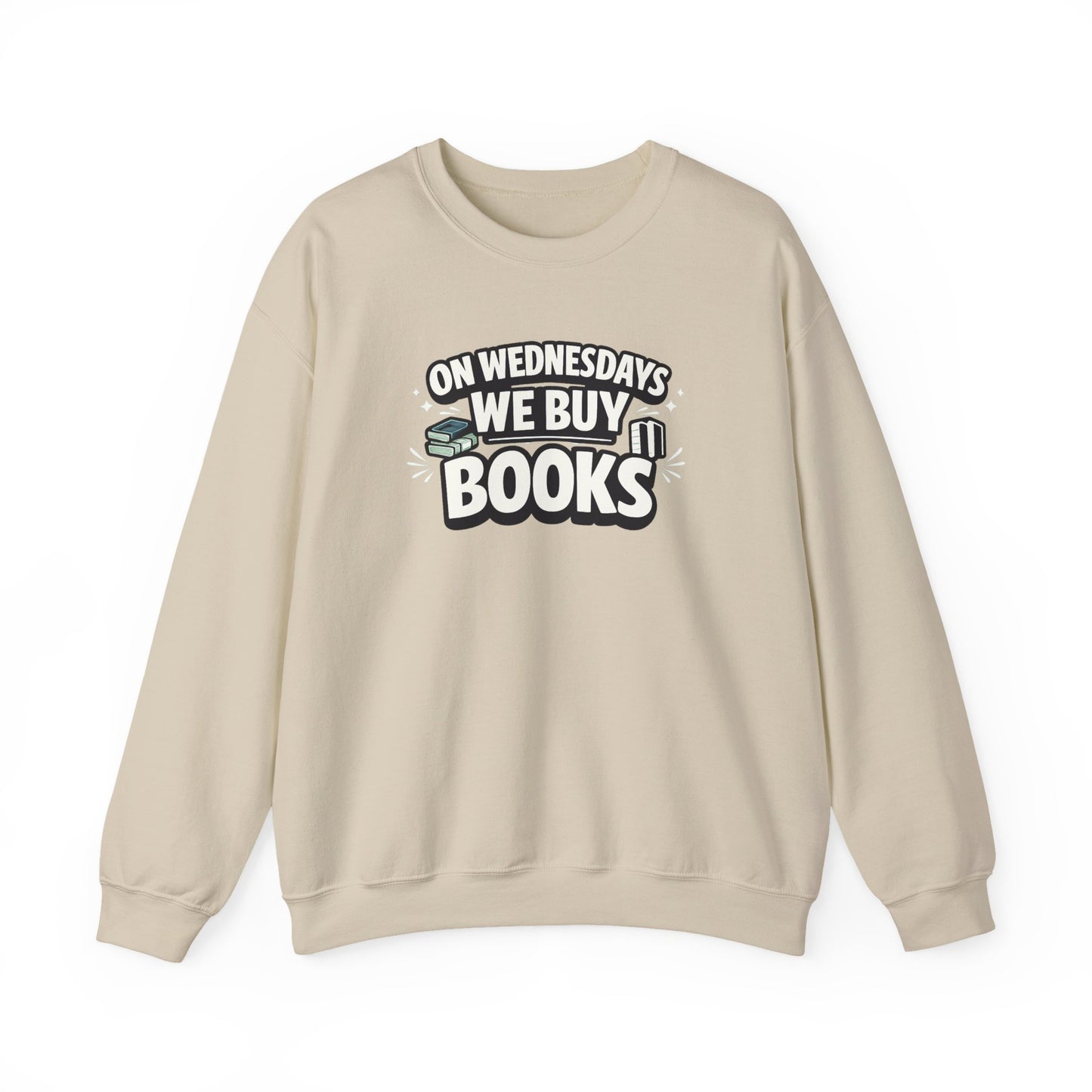On Wednesdays We Buy Books Sweatshirt
