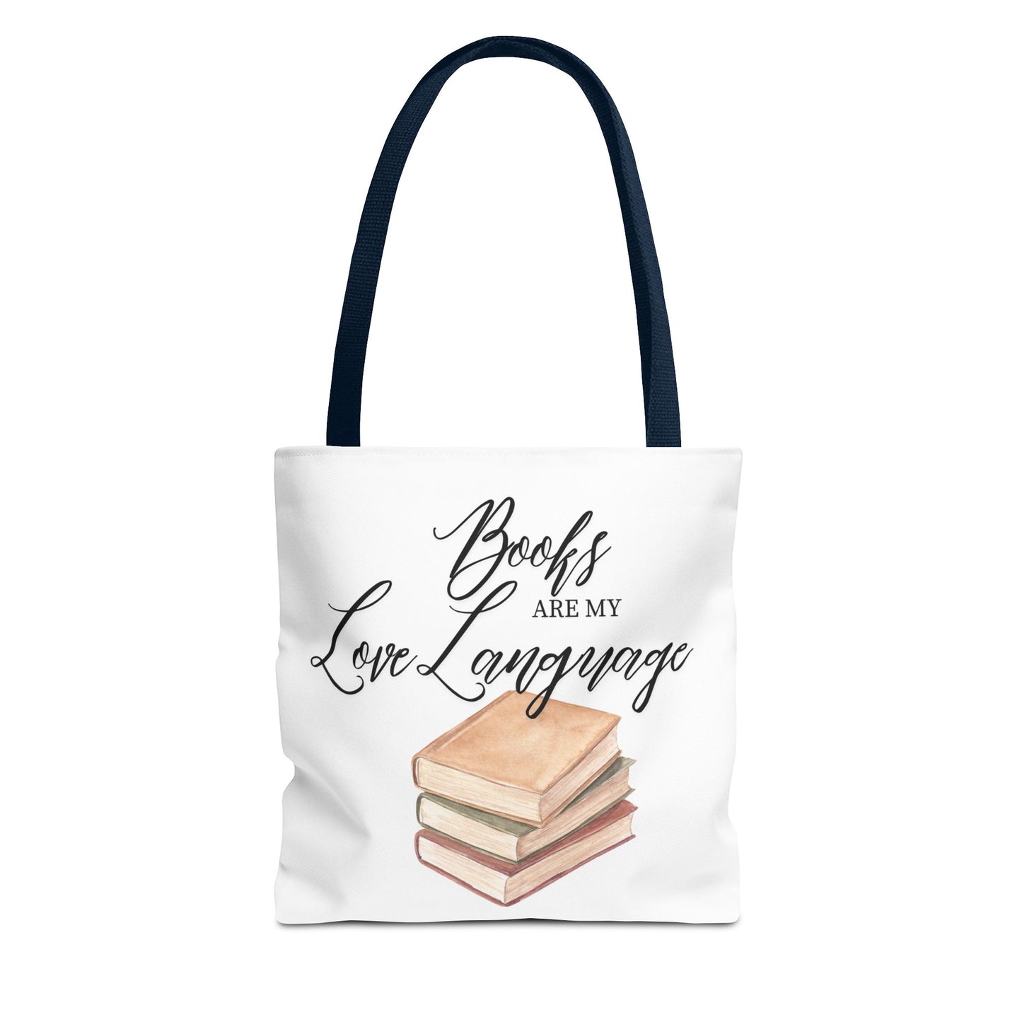 Books Are My Love Language Tote Bag