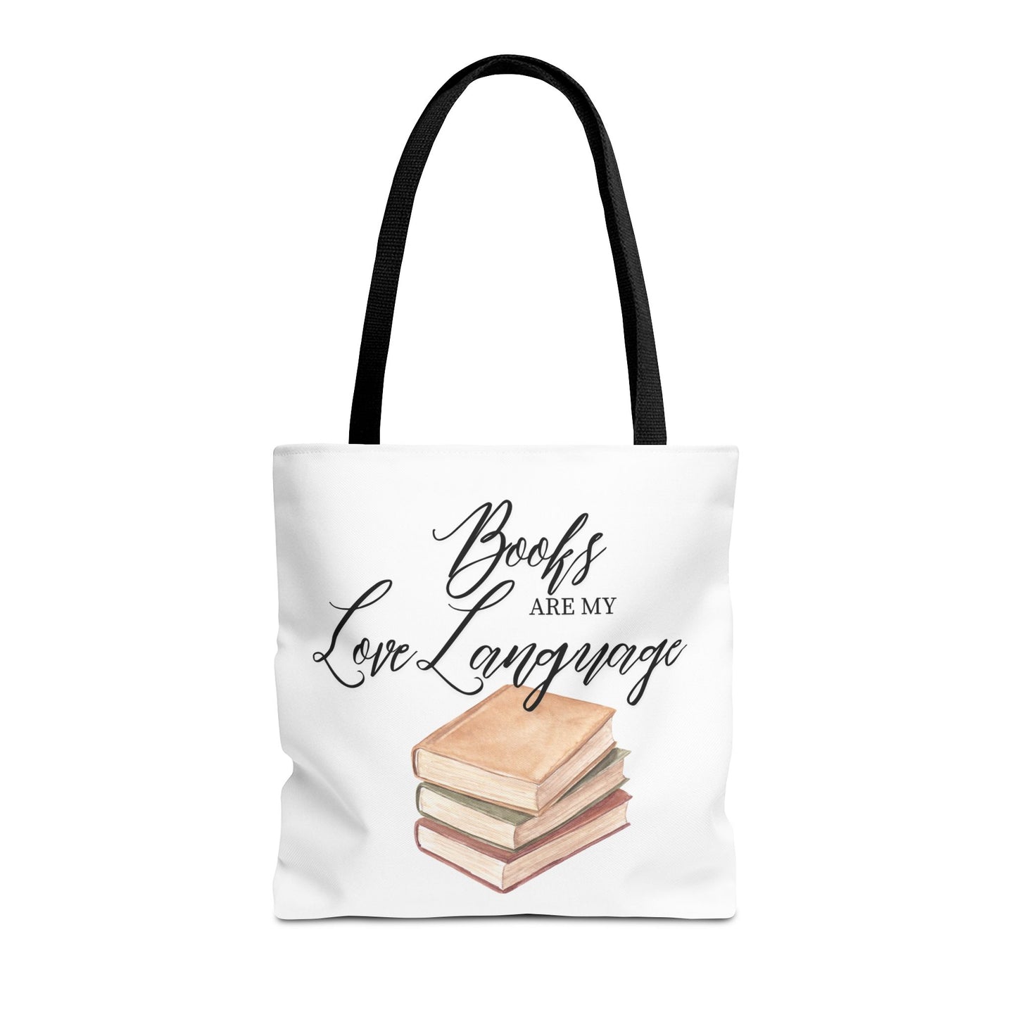 Books Are My Love Language Tote Bag